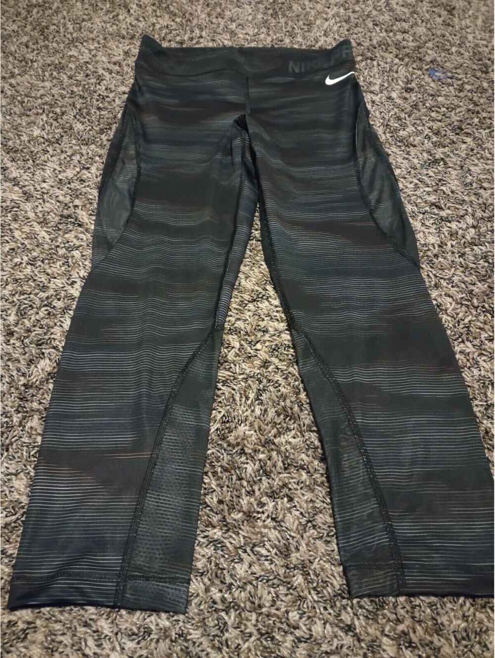 Womens Nike Pro Hybercool Workout Activewear Pants Size Medium